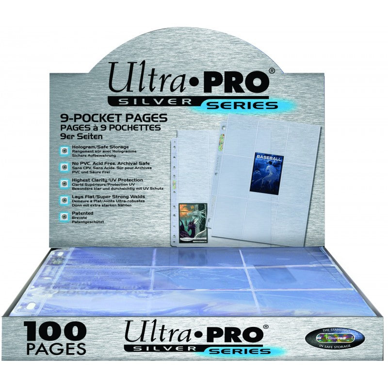 Ultra Pro - 9-Pocket Silver Series Pages
