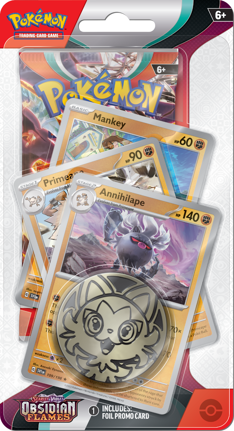 Obsidian Flames - Premium Checklane Blister Break