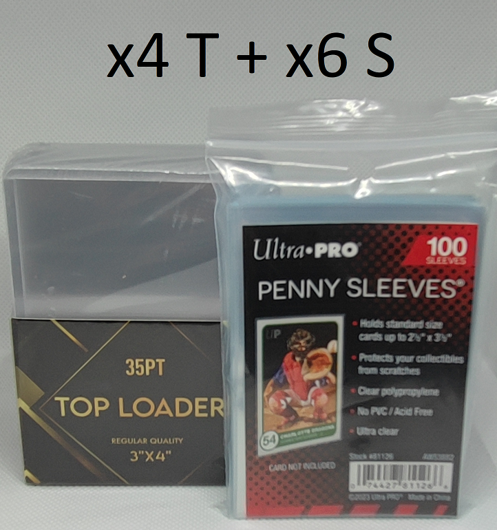 Conjuntos Top-loader + Sleeves