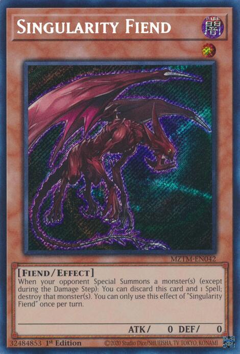 Singles set Maze of Master (MZTM)
