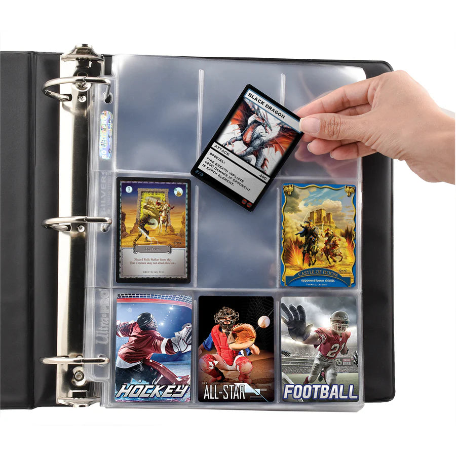 Ultra Pro - 9-Pocket Silver Series Pages