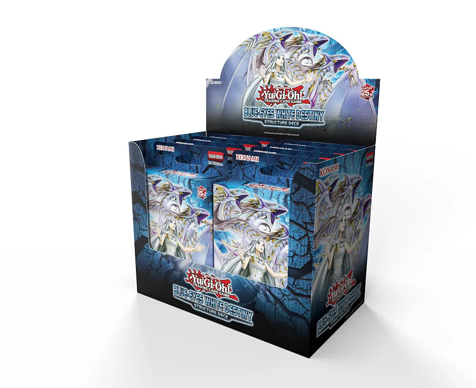 Yu-Gi-Oh! Blue Eyes White Destiny Structure Deck (1st Edition) Box (8unid)