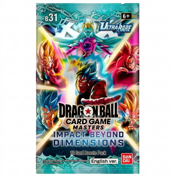 Dragon Ball Super Card Game Masters - Impact Beyond Dimension Booster Box (B-31)
