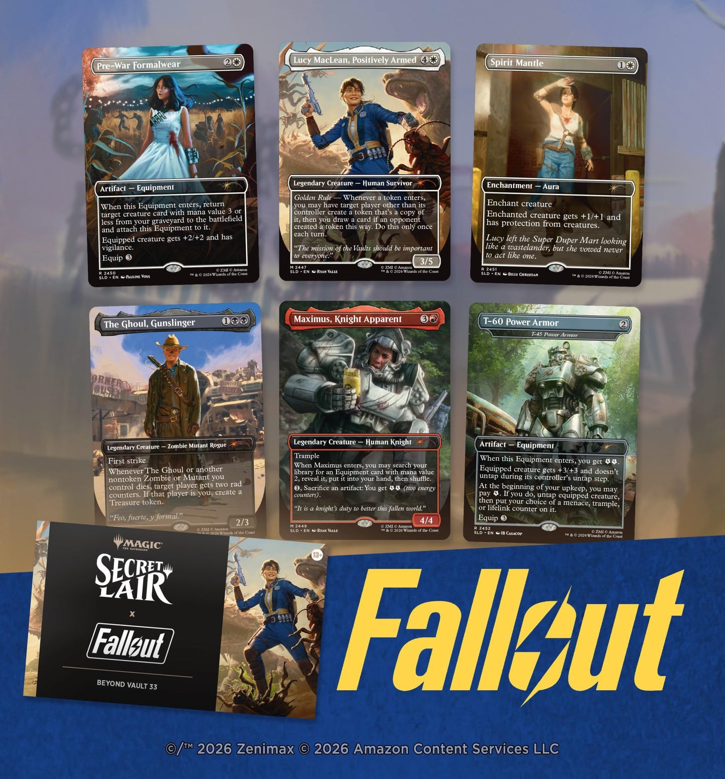 Secret Lair x Fallout: Beyond Vault 33
