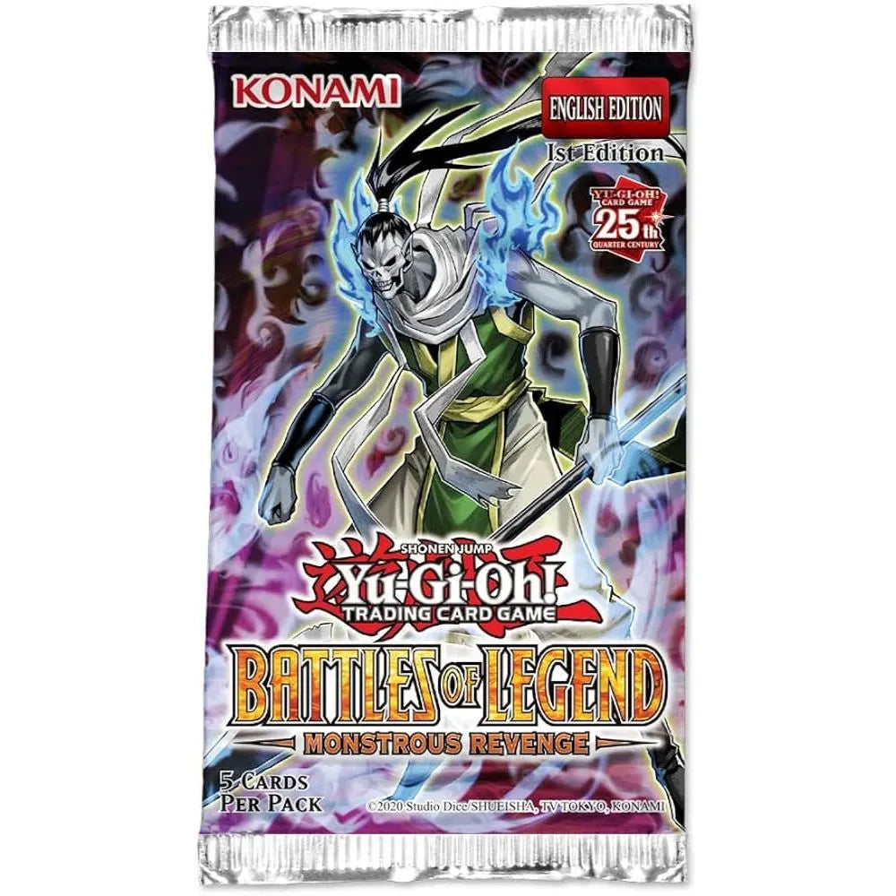 Yu-Gi-Oh! Battles Of Legend Monstrous Revenge Sleeved Booster (1ª edição)