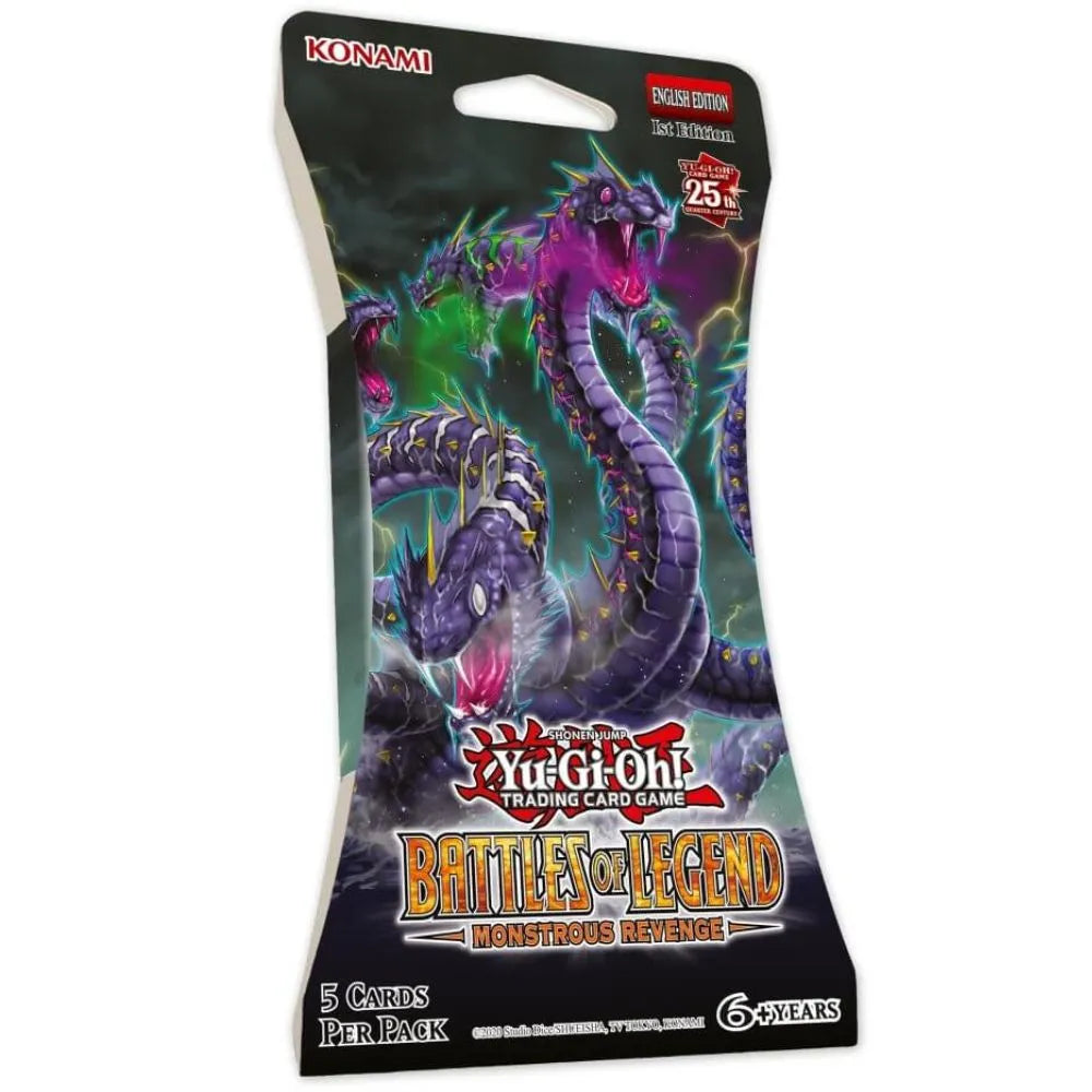 Yu-Gi-Oh! Battles Of Legend Monstrous Revenge Sleeved Booster (1ª edição)
