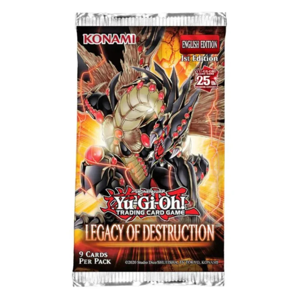 Yu-Gi-Oh! Legacy Of Destruction Sleeved Booster (1st Edition)