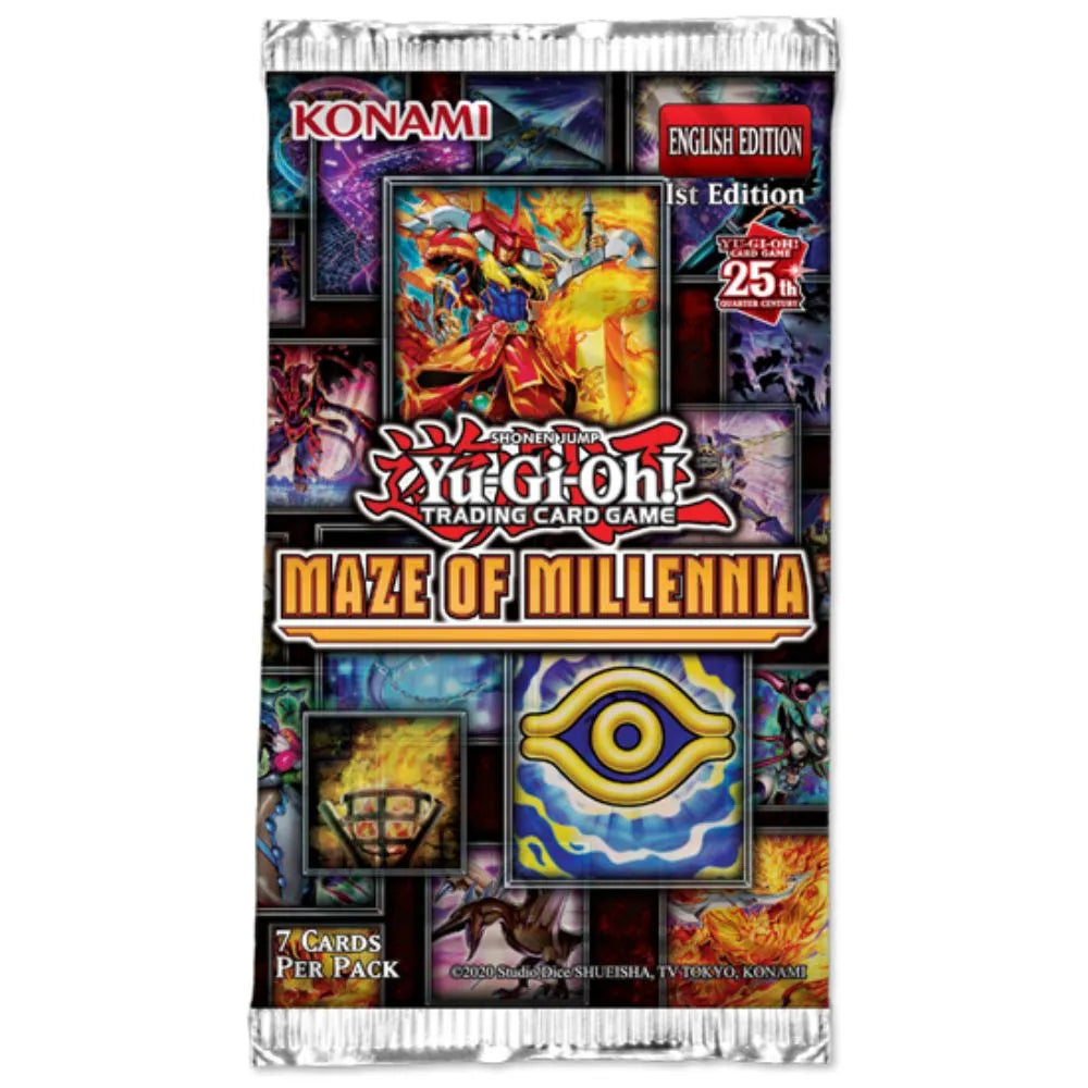 Yu-Gi-Oh! Maze Of Millennia (1ª edição) - Booster Pack