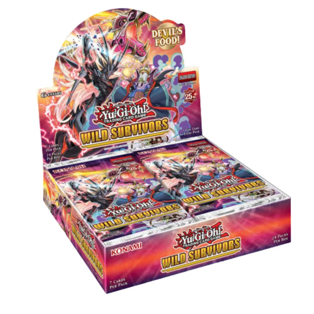 Yu-Gi-Oh! Wild Survivors (1ª edição) - Booster Pack