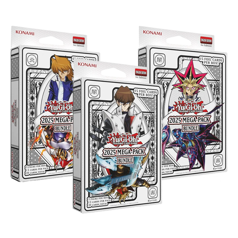Yu-Gi-Oh! 2025 Mega-Pack Bundle (Pré-venda)