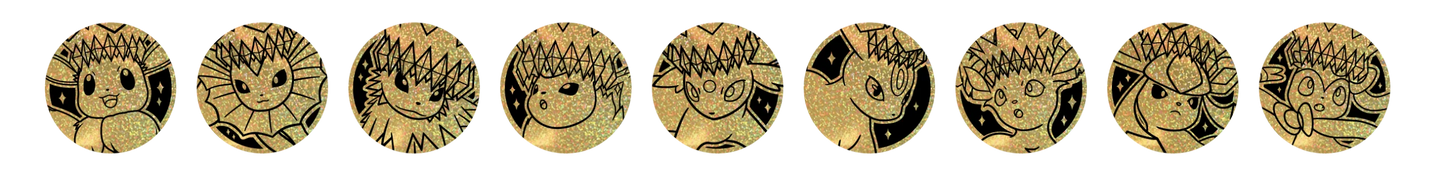 CSV9.5C: Terastal Gathering Eeveelution Coin Set