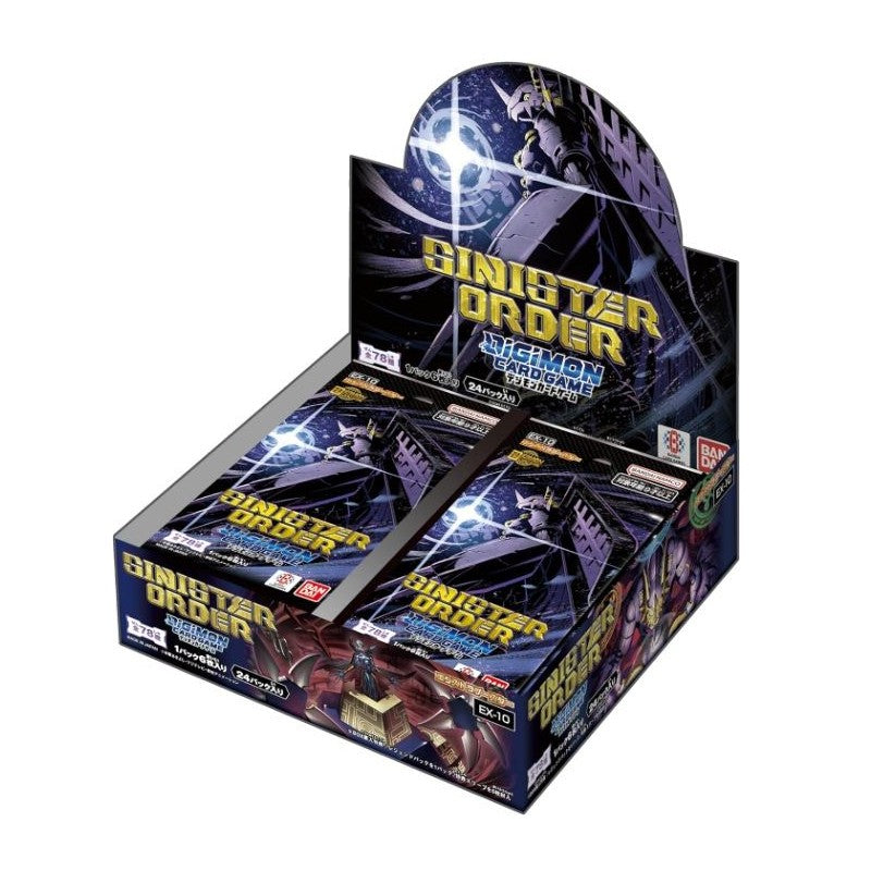 Digimon Card Game - Sinister Order EX10 Extra Booster Box (PREORDER)