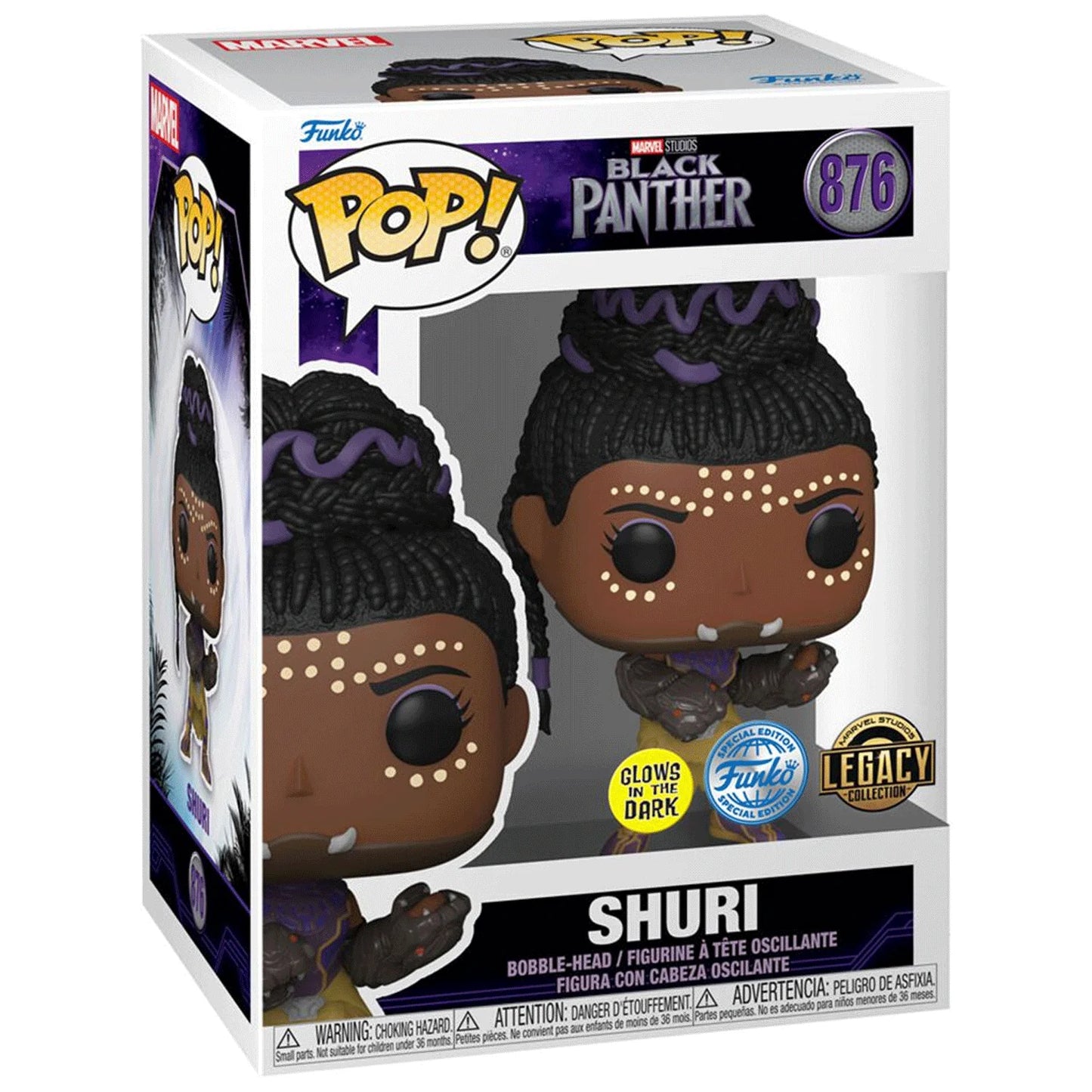 Shuri (Glow in the Dark) and Tee