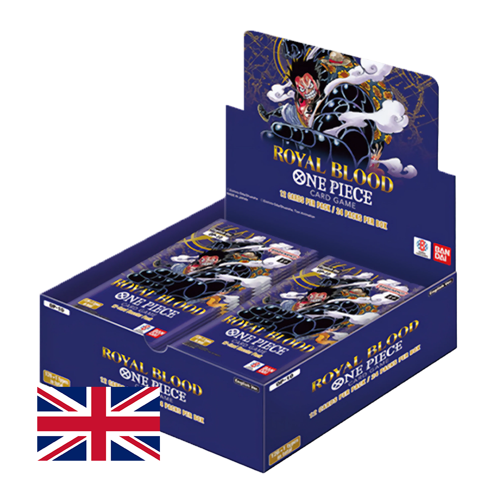 One Piece TCG – OP10 Royal Blood Booster Box (24 Pacotes) – EN