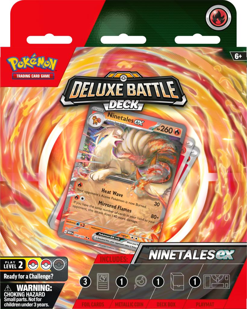 Pokémon TCG: Decks de Batalha Deluxe Ninetales/ Zapdos