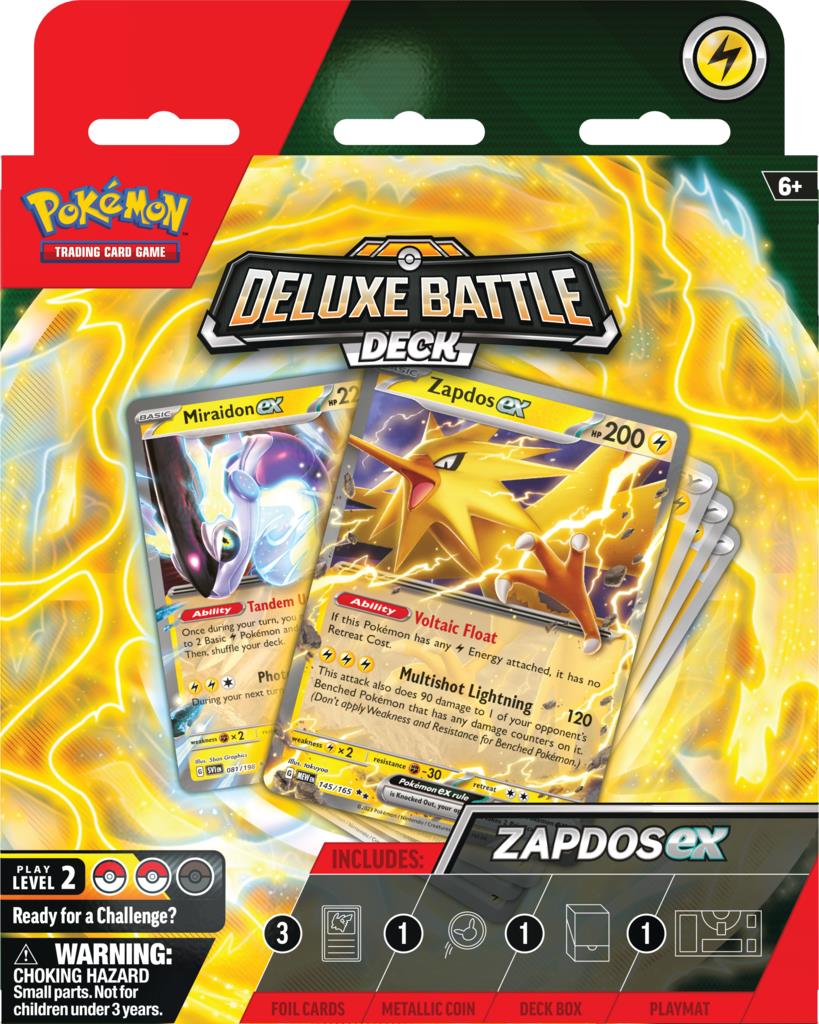 Pokémon TCG: Decks de Batalha Deluxe Ninetales/ Zapdos