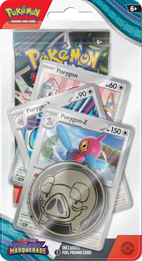 Pokémon TCG: Scarlet & Violet - Twilight Masquerade - Premium Checklane Blister Porygon
