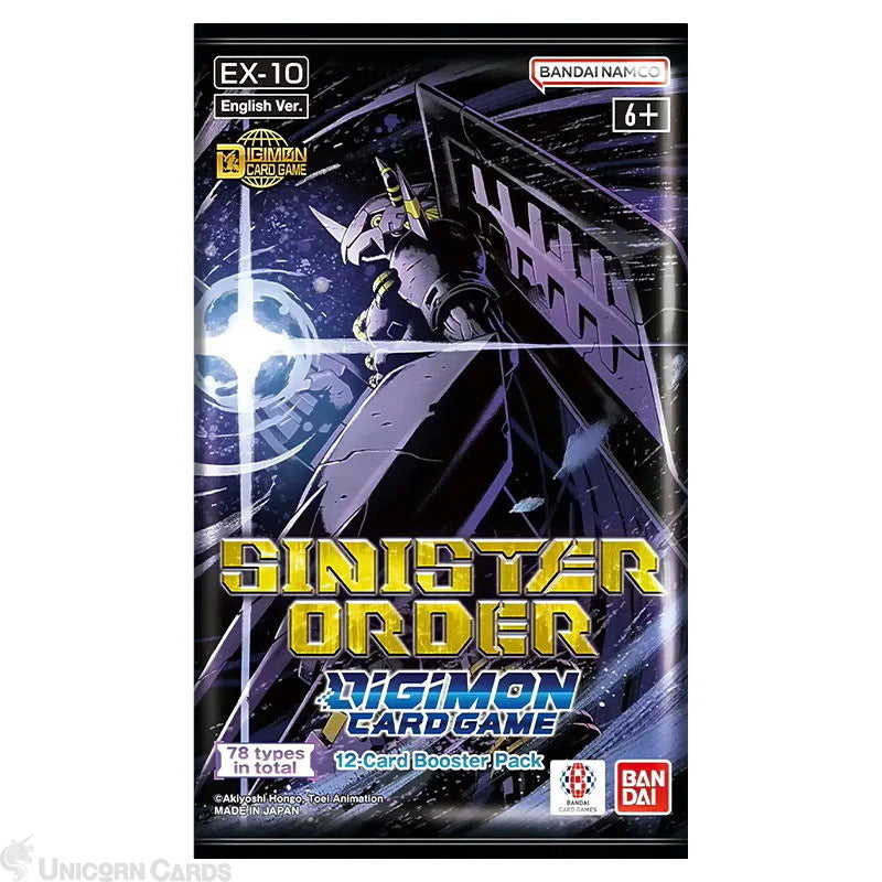 Sinister Order EX10 Booster