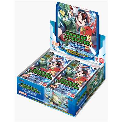 Digimon Card Game - Dawn of Liberator EX11 Extra Booster Display