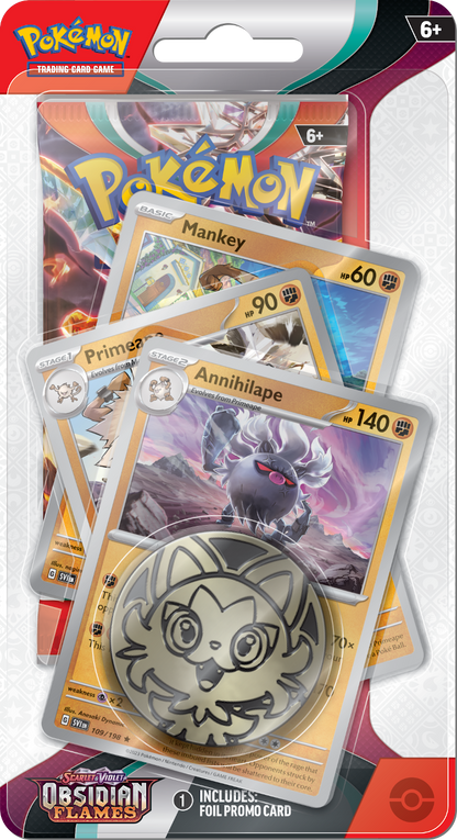 Obsidian Flames - Premium Checklane Blister Break