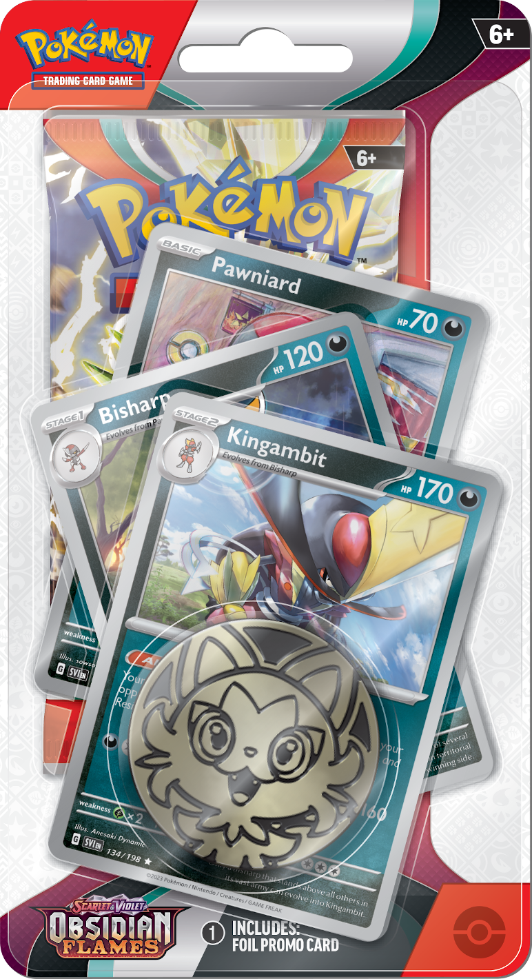 Obsidian Flames - Premium Checklane Blister Break