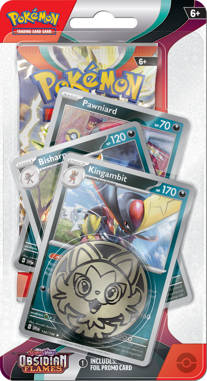 Obsidian Flames - Premium Checklane Blister Break