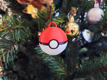 Christmas Pokebolas 3D (6.5cm)