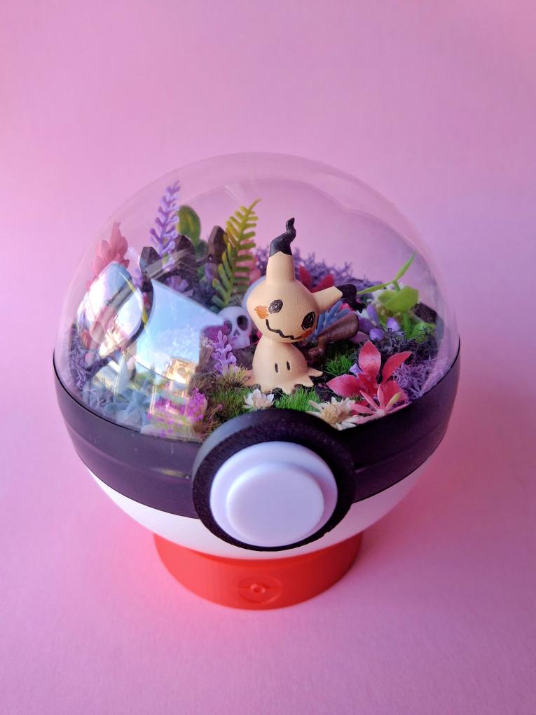 Pokébola artesanal - Lunnartt