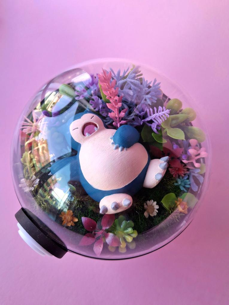 Pokébola artesanal - Lunnartt