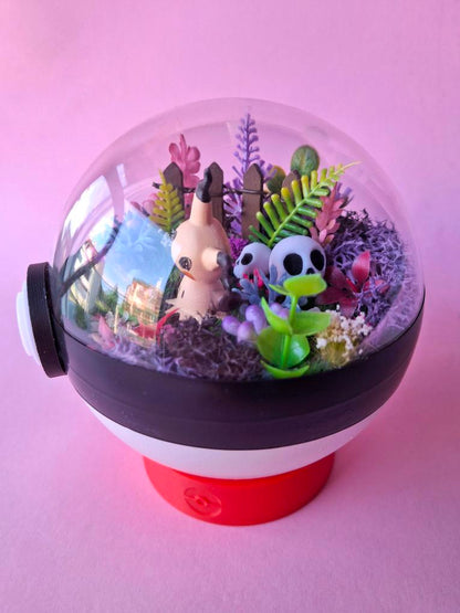 Pokébola artesanal - Lunnartt