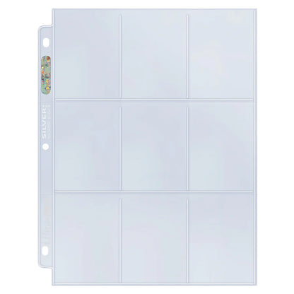 Ultra Pro - 9-Pocket Silver Series Pages