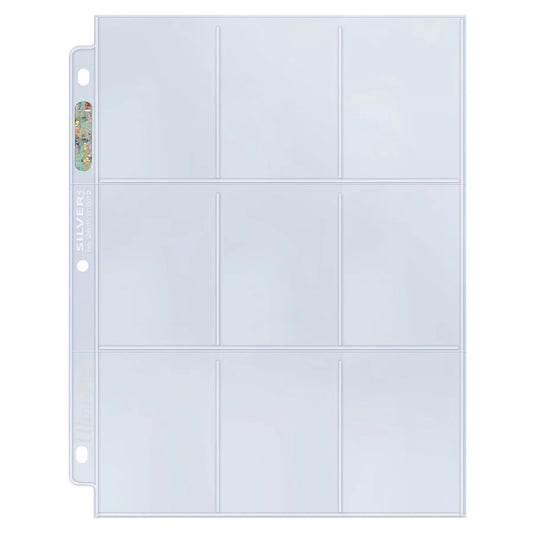 Ultra Pro - 9-Pocket Silver Series Pages