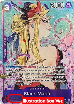 Black Maria (OP08-074) (V.1) - Selado
