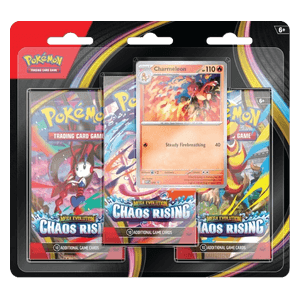 Pokémon - Chaos Rising 3-Pack Blister - Charmander