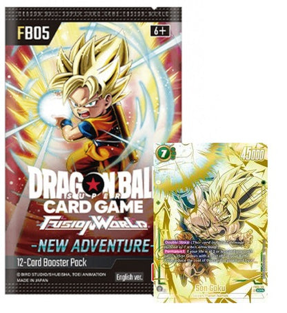 Dragon Ball Super Card Game - Fusion World New Adventure FB05 Booster
