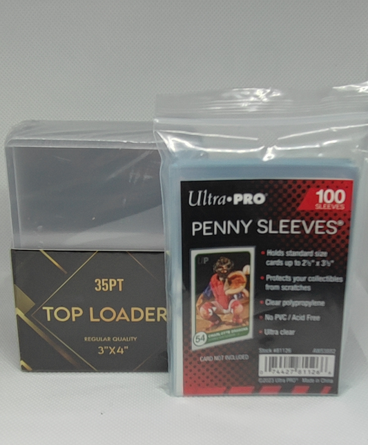 Conjuntos Top-loader + Sleeves