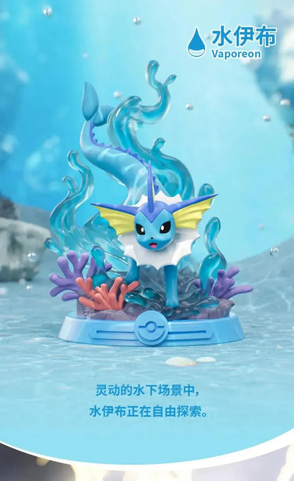 Caixa Surpresa Pokémon - Eevee e suas evoluções