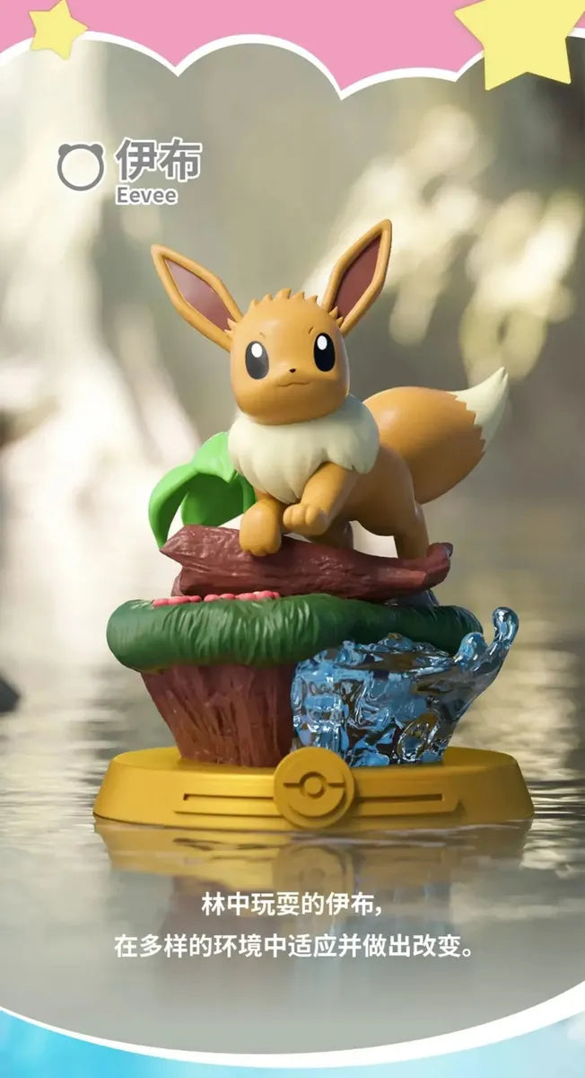 Caixa Surpresa Pokémon - Eevee e suas evoluções