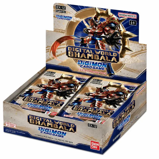 Digimon Card Game - Digital World Shambala- EX-12 Extra Booster BOX