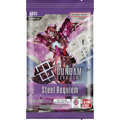 Gundam Card Game Steel Requiem Booster GD03 EN