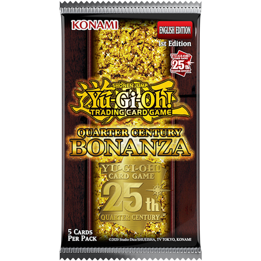 Yu-Gi-Oh! Quarter Century Bonanza (1ª edição) - Booster pack