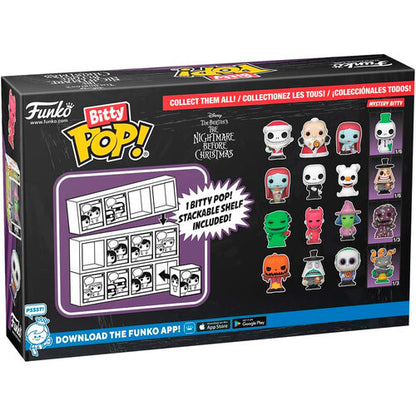 Blister 4 figuras Bitty POP Disney Nightmare Before Christmas Oogie Boogie