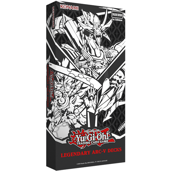 Yu-Gi-Oh! Legendary Collection ARC-V Decks (3 Decks) Inglés