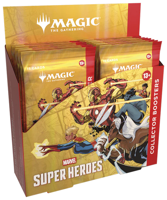 MtG - Marvel Super Heroes Collector Booster Display - Inglês Pré - Venda