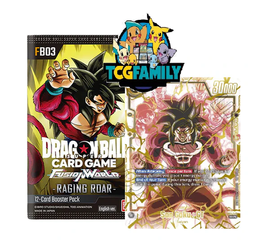 Dragon Ball Super Card Game - Fusion World - Raging Roar - FB03