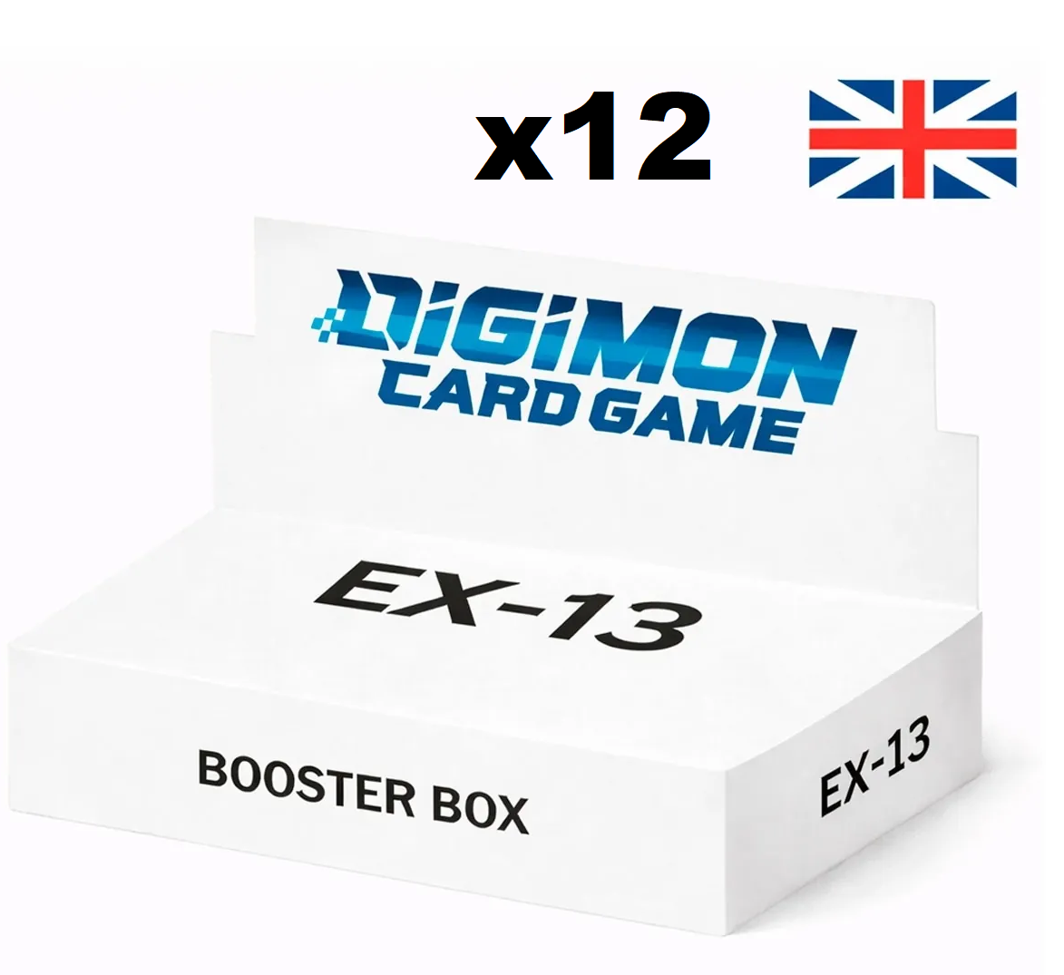 Digimon Card Game - Chivalrous XIII EX-13 Case (12 Booster Box) (PREORDER)