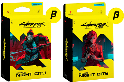 Cyberpunk TCG - Starter Deck Welcome to Night City
