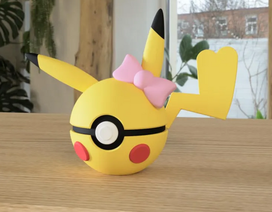 Pokébola - #0025 - Pikachu Fêmea