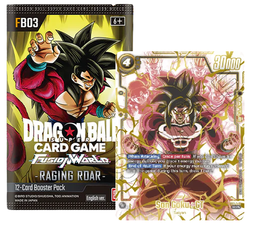 Dragon Ball Super Card Game - Fusion World - Raging Roar - FB03