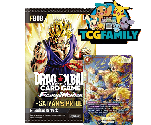 Dragon Ball SCG Fusion World SAIYANs PRIDE Booster FB08